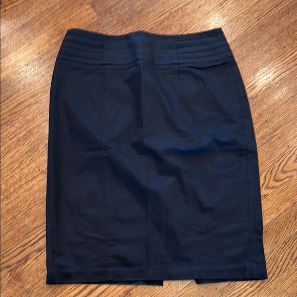 Kenar Black Knee-Length Pencil Skirt - Picture 1 of 5